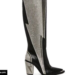 Lightning Knee High Boot